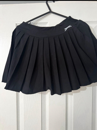 Slazenger black pleated - pleated, tennis