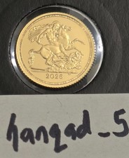 2026 Gold Half Sovereign Royal