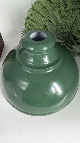Vintage round dark green - round,