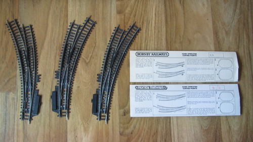 Hornby track points r640 - hornby,