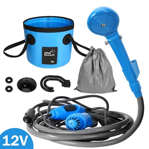 12v camping car shower spray - camping,