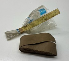 GENUINE Mercedes W113 Pagoda R107 SL Soft Top Top Seat Belt Cream 1137730114 NOS