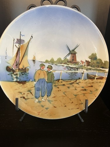 Vintage plate nautical - plate, w/