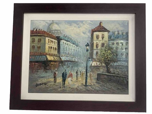 Burnett school original oil - burnett,