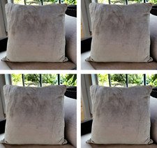 Set of 4 Luxury Faux Fur