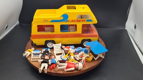 Camper van playset - camper, dad