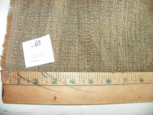 Brown green tweed print nylon - tweed,
