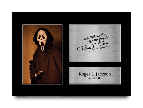 Roger jackson signed scream - roger,