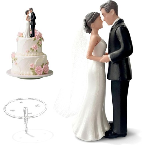 Wedding cake topper - bride, and