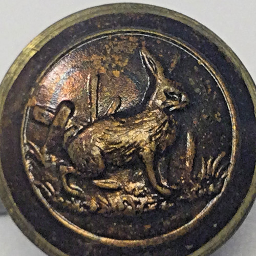 Brown patinated brass sporting - brown-patinated,