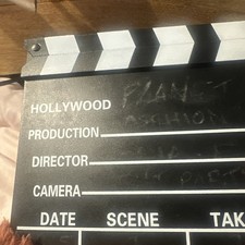 Movie Clapper Board Directors