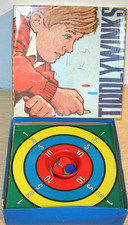 Vintage TIDDLY WINKS Game - made in England OLD - unknown maker