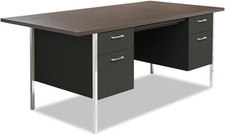 Mocha/Black Double Pedestal
