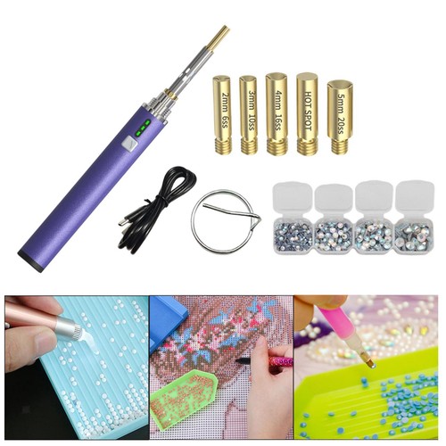 Electric rhinestone applicator - rhinestone,