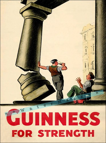 For strength guinness - strength, workers
