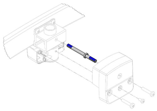 Croozer threaded bolts for