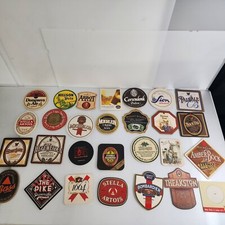 Vintage Beer Mats Coasters