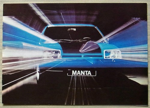 Opel manta deluxe - opel, sr