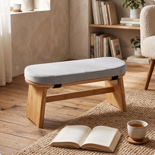 Bamboo meditation stool - meditation,