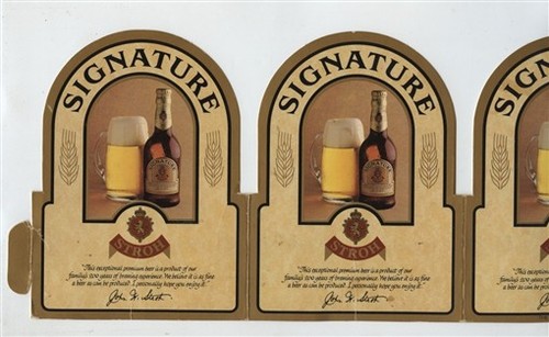 Stroh signature beer table - signature, top