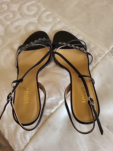 Ladies lotus evening shoes - evening,