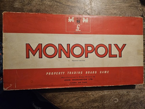 Waddington vintage monopoly - waddington,