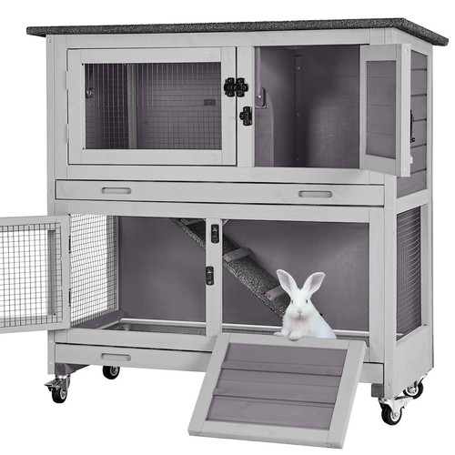 Indoor outdoor rabbit hutch - indoor,