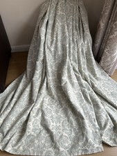 FABULOUS NEW QUALITY BESPOKE JOHN LEWIS ELLERY SEASPRAY WOVEN DAMASK CURTAINS