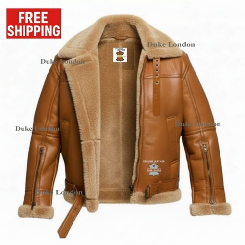 Men raf real sheep skin - b3,
