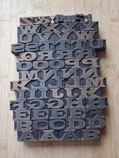 Wooden Letterpress Printers