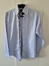 Mens Zara Blue Patteterned