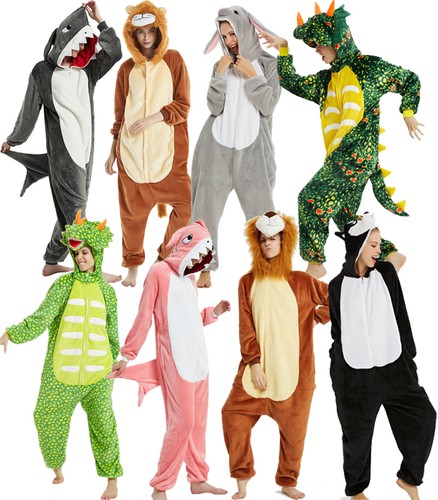 Adult cartoon animal jumpsuit - adult,