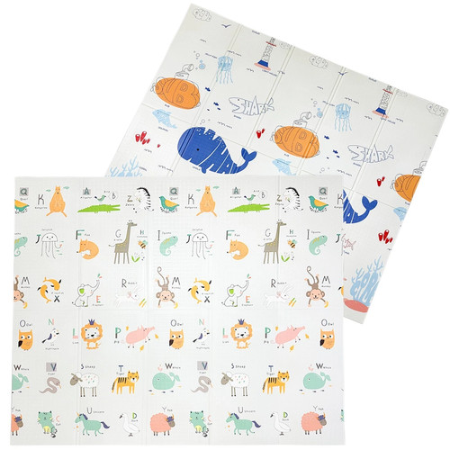 2sided foldable baby play mat - 2sided,