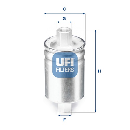 Fuel filter 750 ufi i - fuel,