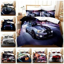 Luxury Car Quilt Duvet Cover
