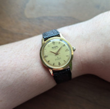 Gold Plated Nelson Super De Luxe 17 Jewel Vintage Dress Watch (Manual Wind)