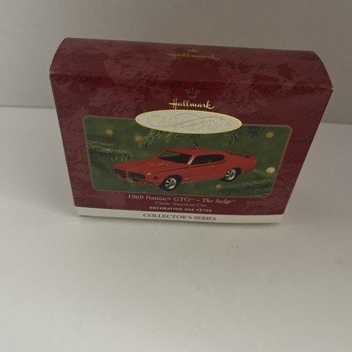 Hallmark keepsake 1969 gto - hallmark,