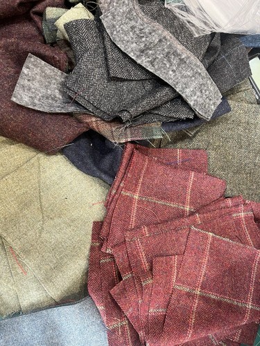 Tweed scottish 500g remnants - scottish,