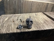 Skull Tie Tack Lapel Pin