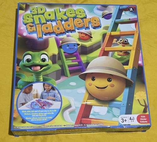 Snakes ladders - 3d,