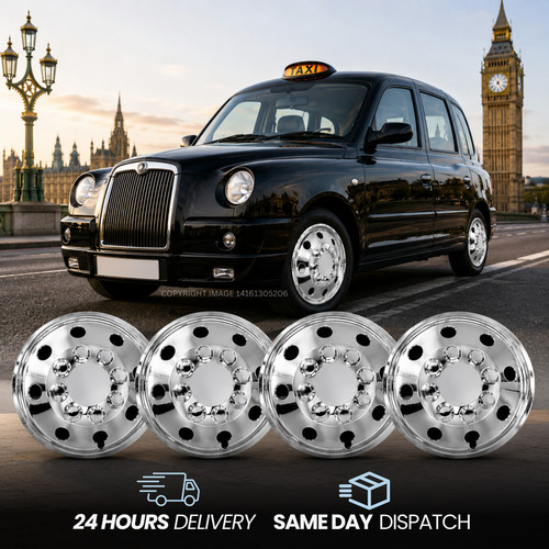 Chrome london taxi black - chrome,