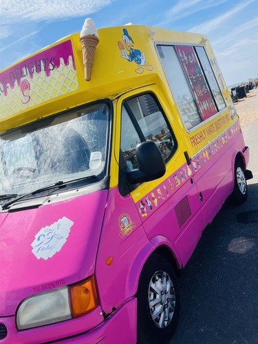 Ice cream van - ice,