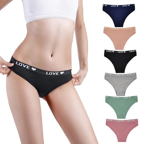 Pack ladies knickers cotton - 6,