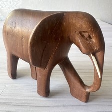 Vintage Hand Carved Solid Wood