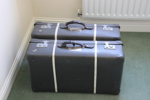 Pair vintage globe trotter - vintage, globe-trotter