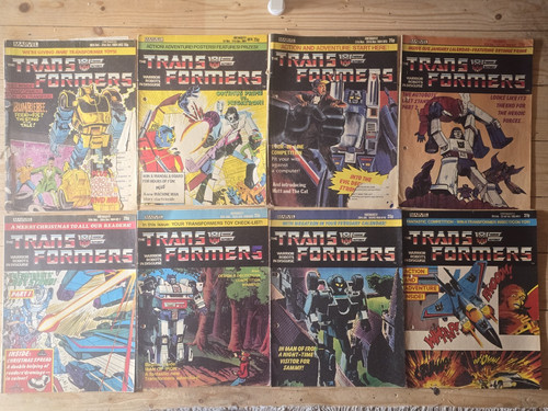Transformers marvel comics - marvel, uk