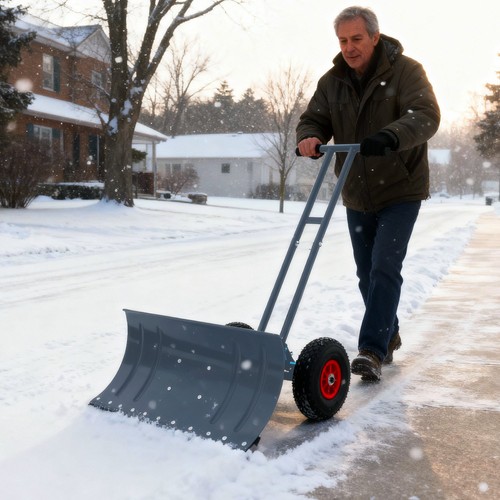 Heavy duty metal snow - duty, removal