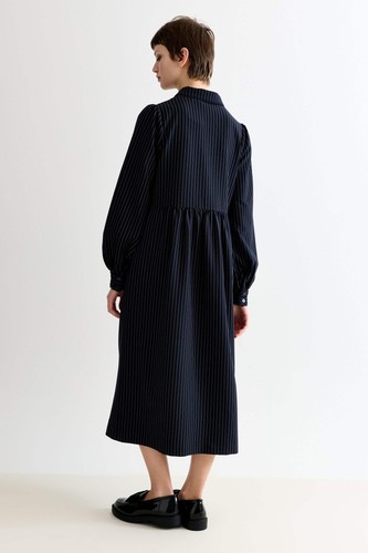 Manton pinstripe zip front - zip,