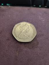 COLLECTORS OLD  50 PENCE COINS