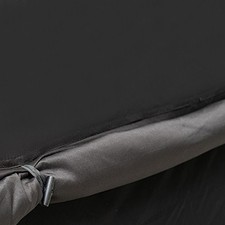 Black Outdoor Folding Privacy